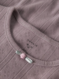 NAME IT T-shirt Silke Purple Dove